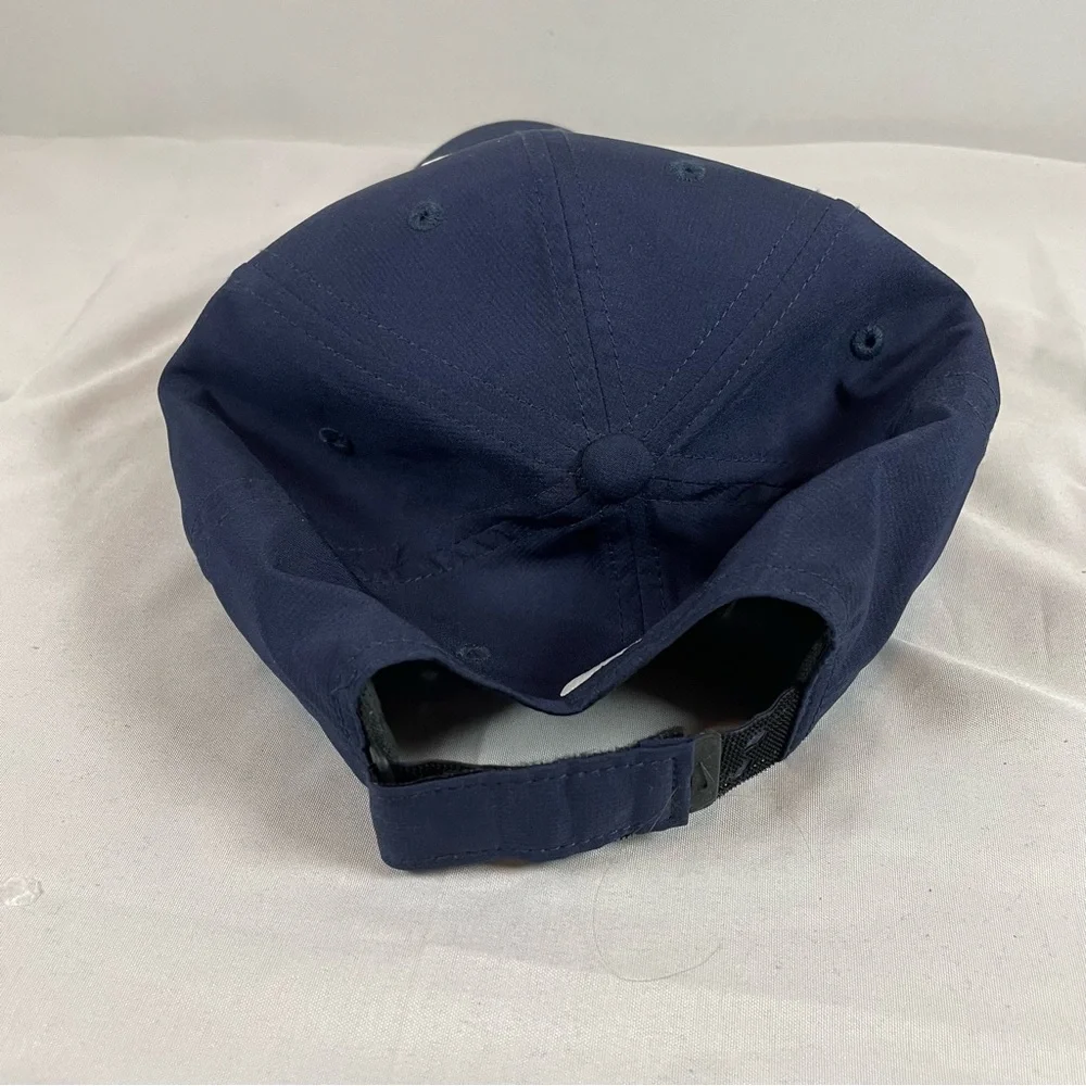 Nike Legacy91 Dri Fit Baseball Cap Hat Blue Mens OSFM Adjustable Logo